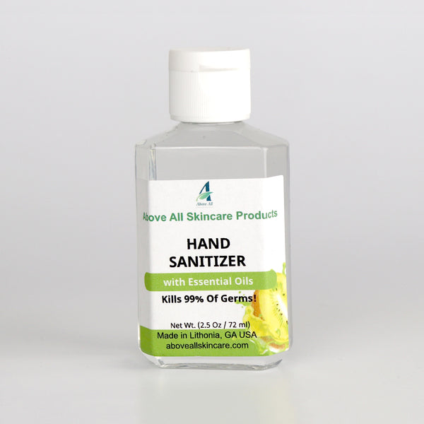 Gel Hand Sanitizer with Essential Oils 2 oz