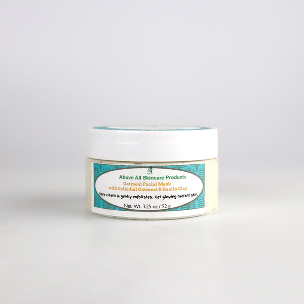 Oatmeal and Bentonite Clay Facial Mask (4 Oz)